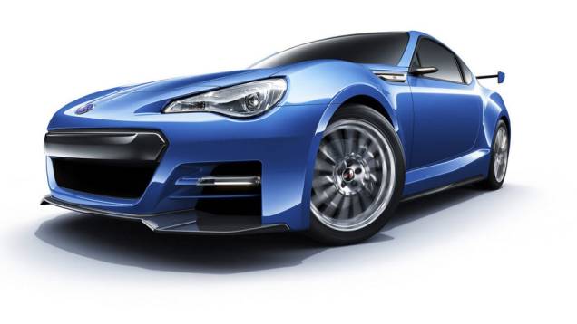 BRZ tem uma dianteira com estilo agressivo BRZ tem uma dianteira com estilo agressivo