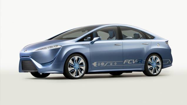FCV-R tem propulsão por meio de células de combustível FCV-R tem propulsão por meio de células de combustível