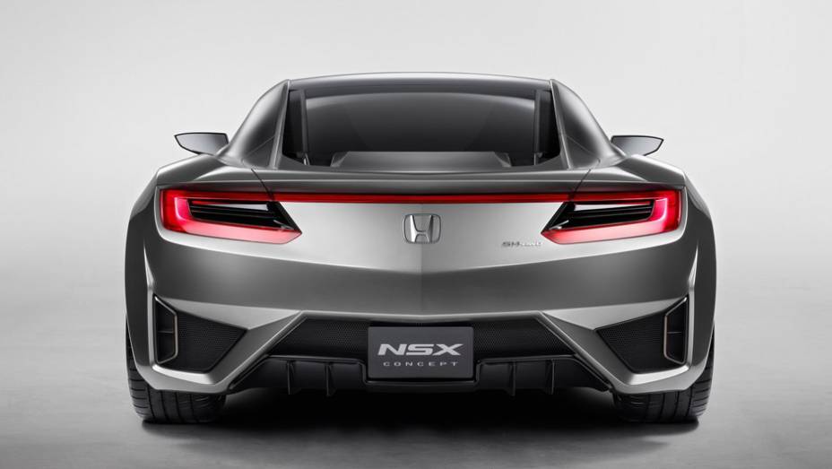 Carro vai ter mais de 400 cv de potência | <a href="https://quatrorodas.abril.com.br/saloes/genebra/2012/honda-nsx-concept-679034.shtml" rel="migration">Leia mais</a>