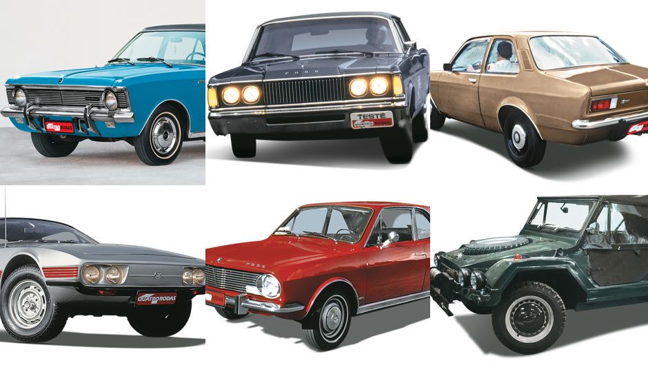 carros que marcaram os anos 70