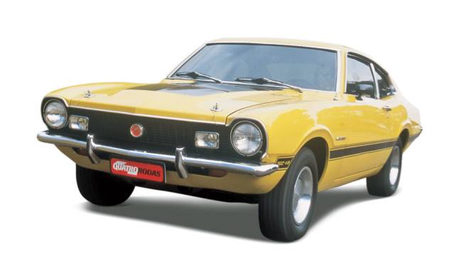 Maverick - Escalado para combater o Opala, foi lançado em 1973 nas versões Super e Super Luxo, com um seis-cilindros, e a esportiva GT, com o V8 de 197 cv. No mesmo ano, saiu também em versão com quarto portas.