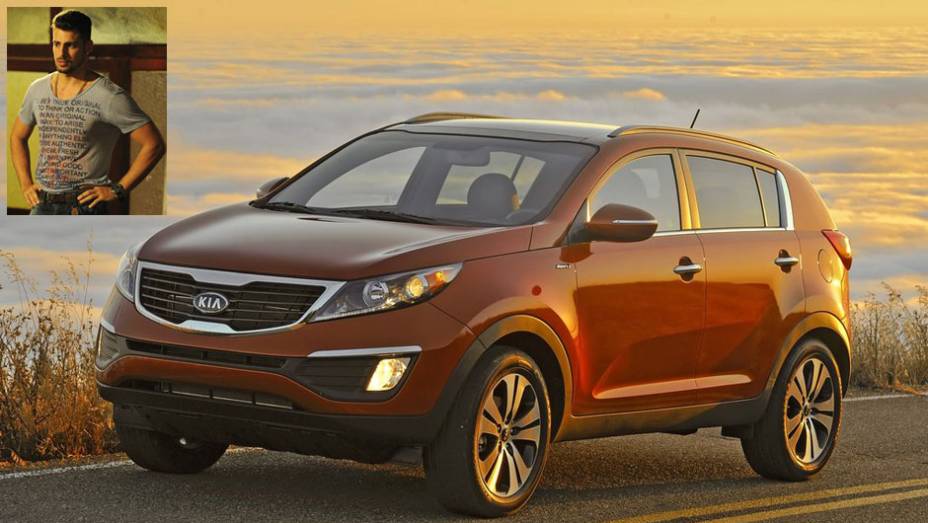 Filho de Tufão, Jorginho (Cauã Reymond) usa um Sportage | <a href="https://quatrorodas.abril.com.br/reportagens/geral/kia-feliz-merchandising-novela-706299.shtml" rel="migration">Leia mais</a>