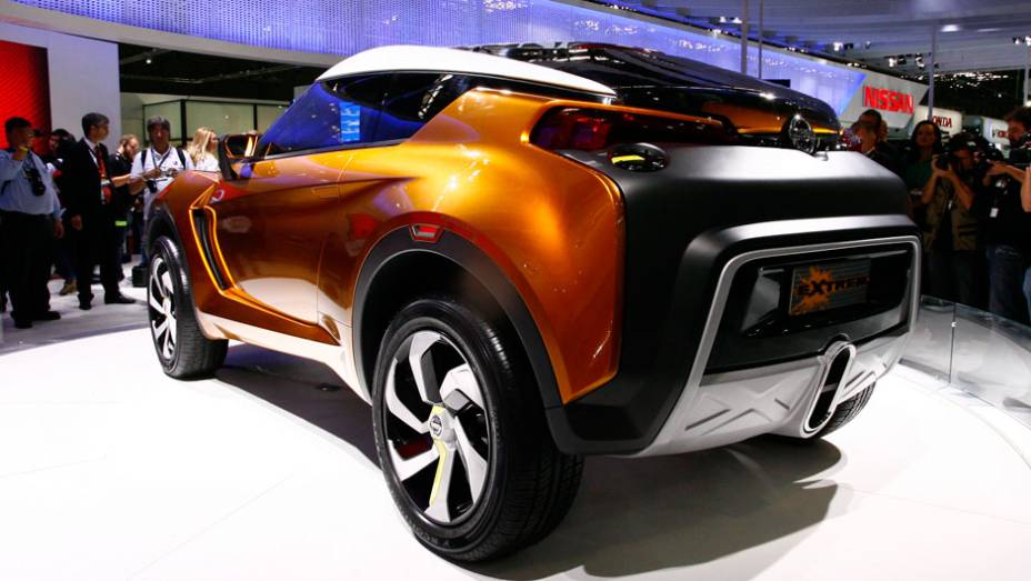 Nissan Extrem | <a href="https://quatrorodas.abril.com.br/salao-do-automovel/2012/carros/extrem-708786.shtml" rel="migration">Leia mais</a>