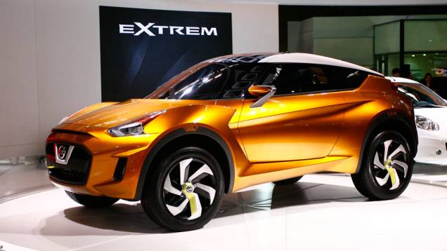 Nissan Extrem | <a href="https://quatrorodas.abril.com.br/salao-do-automovel/2012/carros/extrem-708786.shtml" rel="migration">Leia mais</a>