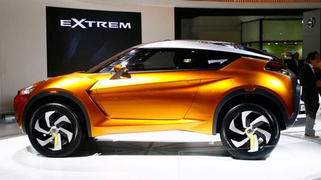 Nissan Extrem | <a href="https://quatrorodas.abril.com.br/salao-do-automovel/2012/carros/extrem-708786.shtml" rel="migration">Leia mais</a>