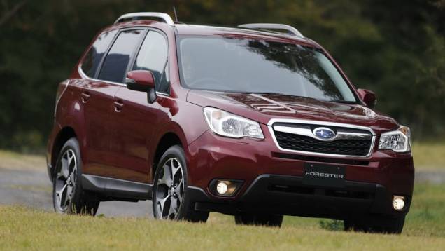 Subaru Forester 2013 | <a href="https://quatrorodas.abril.com.br/saloes/los-angeles/2012/subaru-forester-723925.shtml" rel="migration">Leia mais</a>