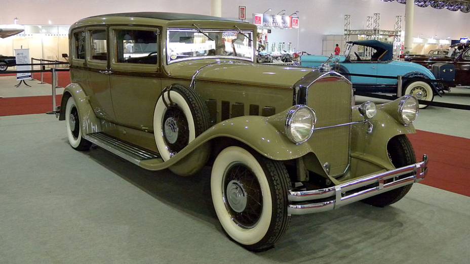 Pierce-Arrow 1930 | <a href="https://quatrorodas.abril.com.br/noticias/classicos//salao-internacional-veiculos-antigos-sp-722125.shtml" rel="migration">Leia mais</a> | <a href="https://quatrorodas.abril.com.br/reportagens/classicos/mapa-classicos-722865.shtml" rel="migration">O mapa dos c</a>