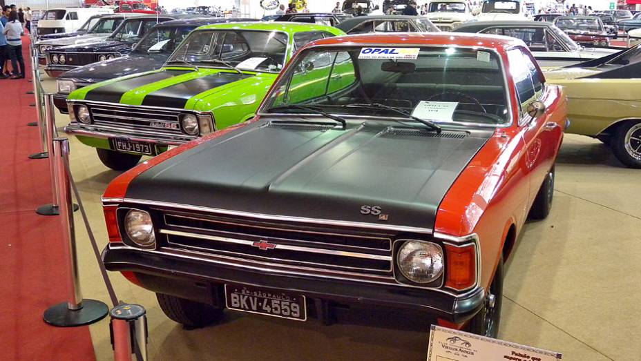 Chevrolet Opala SS | <a href="https://quatrorodas.abril.com.br/noticias/classicos//salao-internacional-veiculos-antigos-sp-722125.shtml" rel="migration">Leia mais</a> | <a href="https://quatrorodas.abril.com.br/reportagens/classicos/mapa-classicos-722865.shtml" rel="migration">O mapa dos</a>