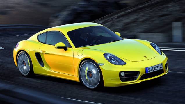 A montadora mostrou as primeiras imagens oficiais do Cayman Coupé | <a href="https://quatrorodas.abril.com.br/saloes/los-angeles/2012/porsche-cayman-coupe-724529.shtml" rel="migration">Leia mais</a>