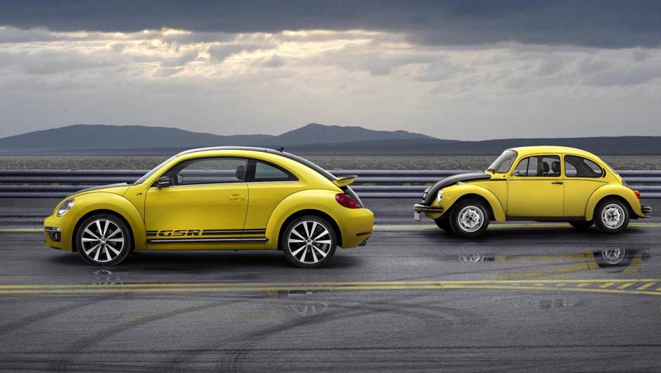 Cap&ocirc; e tampa traseira pintados de preto s&atilde;o iguais aos do antigo Fusca GSR | <a href="https://quatrorodas.abril.com.br/noticias/fabricantes/beetle-ganha-serie-gsr-limited-edition-733136.shtml" rel="migration">Leia mais</a>