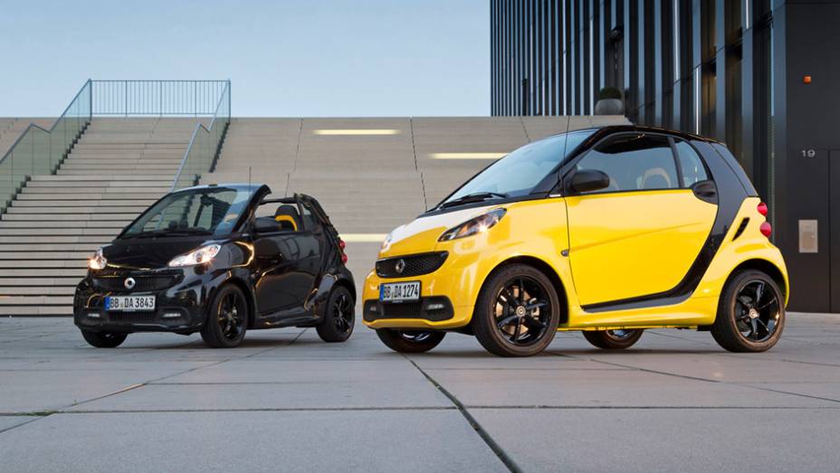 A Smart apresentou a edição especial CityFlame do ForTwo | <a href="https://quatrorodas.abril.com.br/saloes/genebra/2013/smart-fortwo-cityflame-734569.shtml" rel="migration">Leia mais</a>