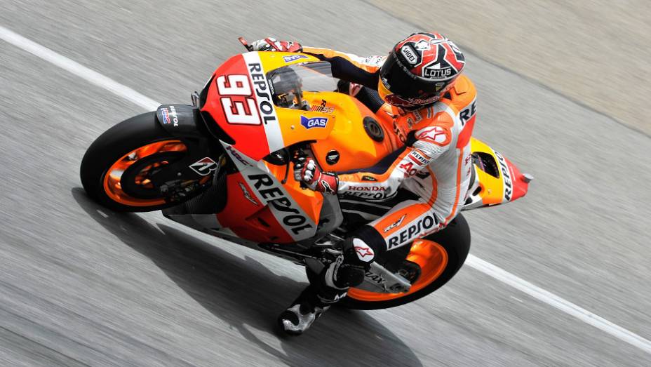 Marc Márquez (Repsol Honda Team) garantiu o segundo lugar no último dia em Sepang. <a href="https://quatrorodas.abril.com.br/moto/noticias/motogp-pedrosa-lidera-ultimo-dia-sepang-734820.shtml" rel="migration">Leia mais</a>