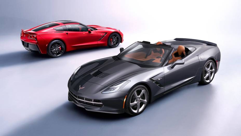 Corvette Stingray conversível | <a href="https://quatrorodas.abril.com.br/saloes/genebra/2013/chevrolet-corvette-stingray-conversivel-735080.shtml" rel="migration">Leia mais</a>