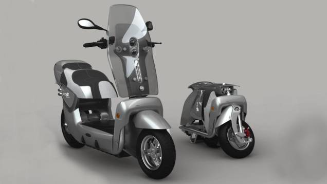 XO2 Urban Transformer: scooter elétrico dobrável | <a href="https://quatrorodas.abril.com.br/moto/noticias/xo2-urban-transformer-scooter-eletrico-dobravel-735425.shtml" rel="migration">Leia mais</a>