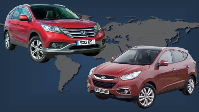 O site Inautonews fez um levantamento dos SUVs mais vendidos no mundo em 2012. Veja quais são e como eles se saem no mercado brasileiro.