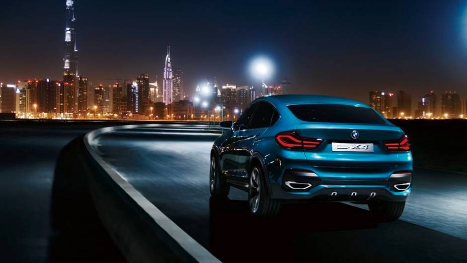 BMW X4 concept | <a href="https://quatrorodas.abril.com.br/saloes/xangai/2013/bmw-x4-concept-738669.shtml" rel="migration">Leia mais</a>