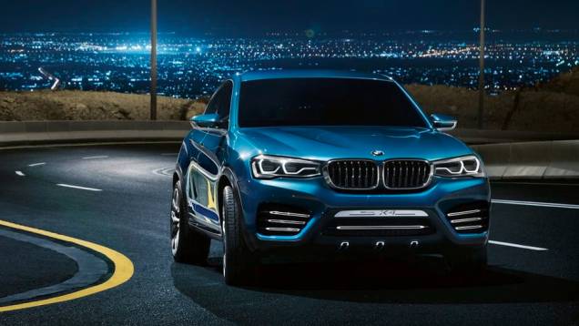 BMW X4 concept | <a href="https://quatrorodas.abril.com.br/saloes/xangai/2013/bmw-x4-concept-738669.shtml" rel="migration">Leia mais</a>