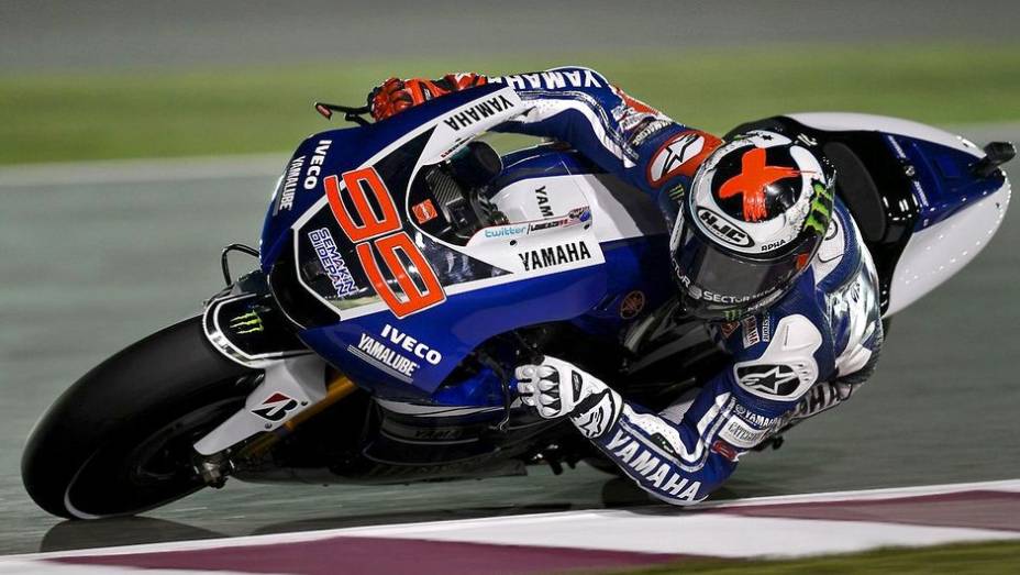 Jorge Lorenzo (Yamaha Factory Racing), por um milésimo, foi o segundo | <a href="https://quatrorodas.abril.com.br/moto/noticias/motogp-marquez-lidera-sexta-feira-737951.shtml" rel="migration">Leia mais</a>