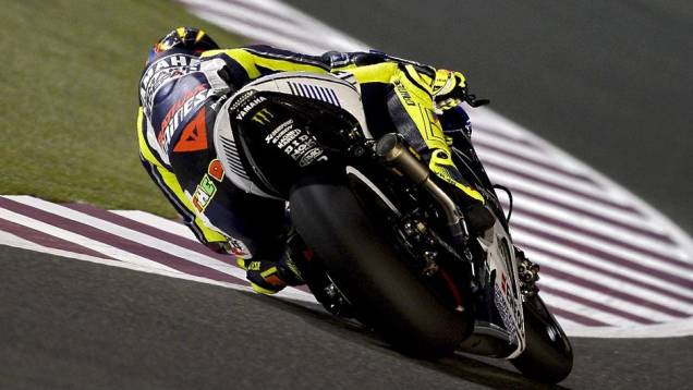 Valentino Rossi terminou na quarta posição | <a href="https://quatrorodas.abril.com.br/moto/noticias/motogp-marquez-lidera-sexta-feira-737951.shtml" rel="migration">Leia mais</a>