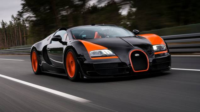 A Bugatti anunciou nesta quinta-feira (11) o Veyron Grand Sport Vitesse World Record Car Edition | <a href="https://quatrorodas.abril.com.br/saloes/xangai/2013/bugatti-veyron-grand-sport-vitesse-wrc-edition-738696.shtml" rel="migration">Leia mais</a>