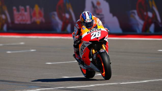 Dani Pedrosa (Repsol Honda Team) precisou se contentar com a segunda posição por dois décimos e meio | <a href="%20https://quatrorodas.abril.com.br/moto/noticias/marquez-faz-1a-pole-carreira-austin-739216.shtml" rel="migration">Leia mais</a> Dani Pedrosa (Repsol Honda Team) precisou se contentar com a segunda posição por dois décimos e meio | <a href="%20https://quatrorodas.abril.com.br/moto/noticias/marquez-faz-1a-pole-carreira-austin-739216.shtml" rel="migration">Leia mais</a>