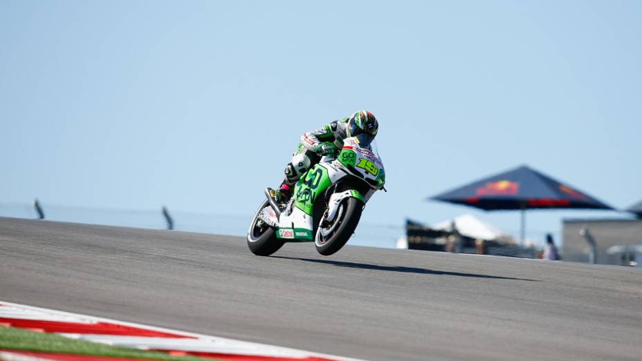 Alvaro Bautista (GO&FUN Honda Gresini) largará em sétimo | <a href="https://quatrorodas.abril.com.br/moto/noticias/marquez-faz-1a-pole-carreira-austin-739216.shtml" rel="migration">Leia mais</a>