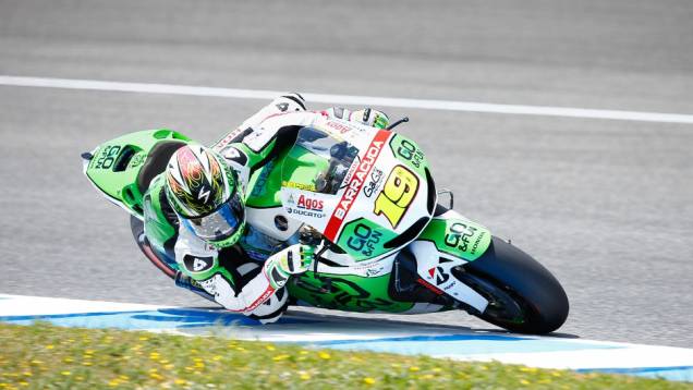 Alvaro Bautista foi o sexto | <a href="https://quatrorodas.abril.com.br/moto/noticias/motogp-lorenzo-garante-pole-jerez-740522.shtml" rel="migration">Leia mais</a> Alvaro Bautista foi o sexto | <a href="https://quatrorodas.abril.com.br/moto/noticias/motogp-lorenzo-garante-pole-jerez-740522.shtml" rel="migration">Leia mais</a>