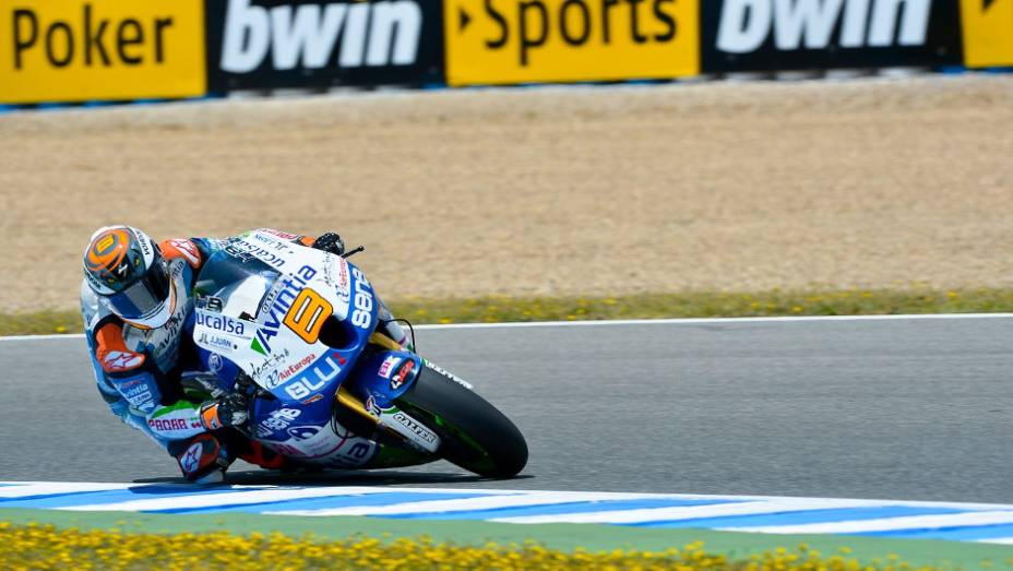 O espanhol Hector Barbera fecha a lista dos dez primeiros nos treinos classificatórios do GP de Jerez da MotoGP | <a href="%20https://quatrorodas.abril.com.br/moto/noticias/motogp-lorenzo-garante-pole-jerez-740522.shtml" rel="migration">Leia mais</a>