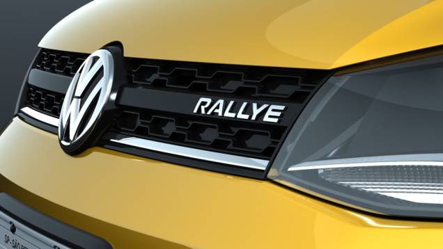 A grade do tipo colméia traz a identificação da versão Rallye. Leia mais