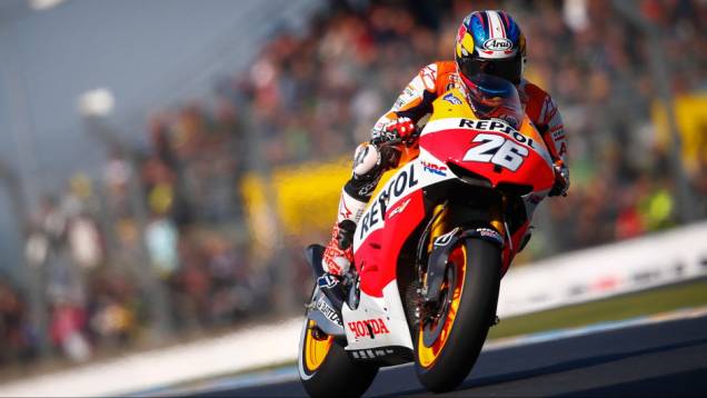 Dani Pedrosa (Repsol Honda Team) foi apenas o sexto | <a href="https://quatrorodas.abril.com.br/moto/noticias/motogp-marquez-conquista-pole-le-mans-741738.shtml" rel="migration">Leia mais</a> Dani Pedrosa (Repsol Honda Team) foi apenas o sexto | <a href="https://quatrorodas.abril.com.br/moto/noticias/motogp-marquez-conquista-pole-le-mans-741738.shtml" rel="migration">Leia mais</a>