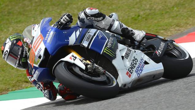 Jorge Lorenzo perdeu o primeiro lugar por 69 milésimos de segundo | <a href="https://quatrorodas.abril.com.br/moto/noticias/motogp-pedrosa-garante-pole-mugello-742928.shtml" rel="migration">Leia mais</a>