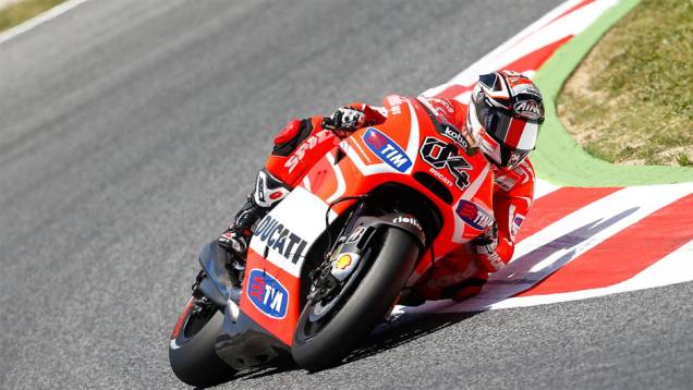 Andrea Dovizioso (Ducati Team) foi o sétimo | <a href="https://quatrorodas.abril.com.br/moto/noticias/motogp-lorenzo-domina-gp-catalunha-744220.shtml" rel="migration">Leia mais</a>