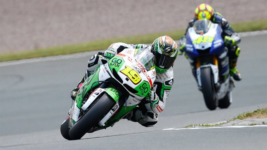 Alvaro Bautista (GO & FUN Honda Gresini) ficou com o oitavo tempo na Alemanha | <a href="https://quatrorodas.abril.com.br/moto/noticias/motogp-marquez-conquista-pole-alemanha-746854.shtml" rel="migration">Leia mais</a>