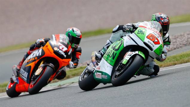 Claudio Corti (71 - Kawasaki) ficou com a décima colocação nos treinos deste sábado | <a href="https://quatrorodas.abril.com.br/moto/noticias/motogp-marquez-conquista-pole-alemanha-746854.shtml" rel="migration">Leia mais</a>