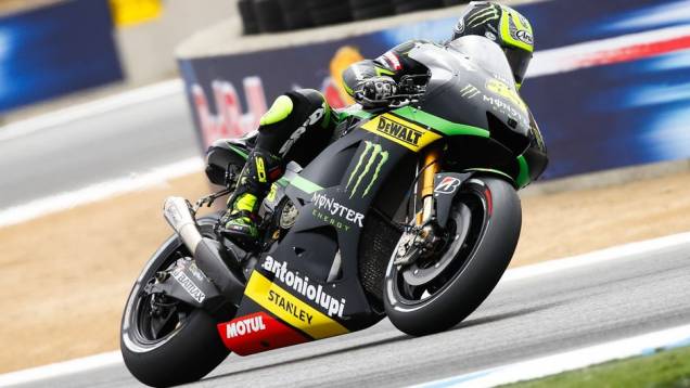 Cal Crutchlow (Monster Yamaha Tech 3) fechou os cinco primeiros | <a href="https://quatrorodas.abril.com.br/moto/noticias/motogp-marquez-lidera-laguna-seca-747560.shtml" rel="migration">Leia mais</a>