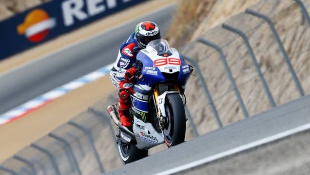Em recuperação, Jorge Lorenzo (Yamaha Factory Racing) foi o sexto | <a href="https://quatrorodas.abril.com.br/moto/noticias/motogp-marquez-lidera-laguna-seca-747560.shtml" rel="migration">Leia mais</a> Em recuperação, Jorge Lorenzo (Yamaha Factory Racing) foi o sexto | <a href="https://quatrorodas.abril.com.br/moto/noticias/motogp-marquez-lidera-laguna-seca-747560.shtml" rel="migration">Leia mais</a>
