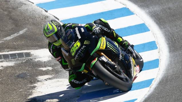 Cal Crutchlow (Monster Yamaha Tech 3) ficou com o quinto lugar | <a href="https://quatrorodas.abril.com.br/moto/noticias/motogp-bradl-surpreende-pole-eua-747594.shtml" rel="migration">Leia mais</a>