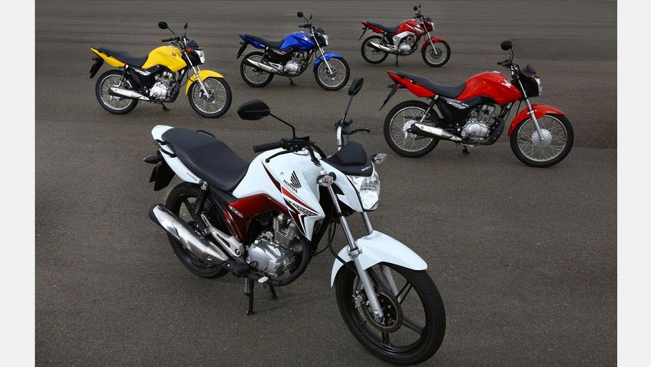 Honda lan&ccedil;a CG 2014 totalmente renovada | <a href="https://quatrorodas.abril.com.br/moto/noticias/honda-lanca-cg-2014-totalmente-renovada-748587.shtml" rel="migration">Leia mais</a>