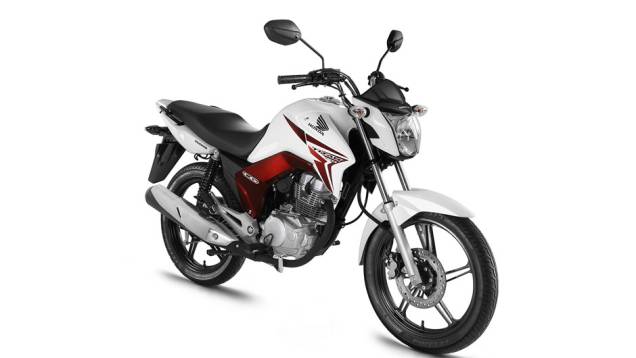 Honda CG 150 Titan EX | <a href="https://quatrorodas.abril.com.br/moto/noticias/honda-lanca-cg-2014-totalmente-renovada-748587.shtml" rel="migration">Leia mais</a>