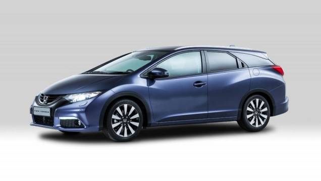 A Honda revelou fotos e informações do Civic Tourer 2014 | <a href="https://quatrorodas.abril.com.br/saloes/frankfurt/2013/honda-civic-tourer-751715.shtml" rel="migration">Leia mais</a>