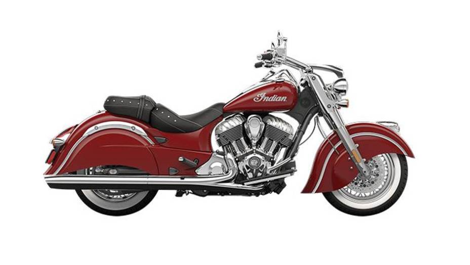 Na nova Indian Chief Classic destaca-se o novo motor de Thunder Stroke 111 | <a href="https://quatrorodas.abril.com.br/moto/noticias/indian-chief-classic-2014-749944.shtml" rel="migration">Leia mais</a>