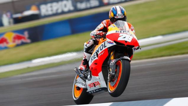 Dani Pedrosa (Repsol Honda Team) foi o segundo | <a href="https://quatrorodas.abril.com.br/moto/noticias/motogp-marquez-lidera-1-2-honda-sexta-feira-750256.shtml" rel="migration">Leia mais</a>