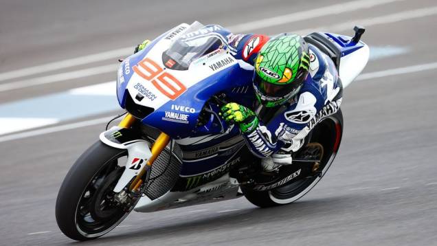 Jorge Lorenzo (Yamaha Factory Racing) obteve o quarto posto | <a href="https://quatrorodas.abril.com.br/moto/noticias/motogp-marquez-lidera-1-2-honda-sexta-feira-750256.shtml" rel="migration">Leia mais</a>