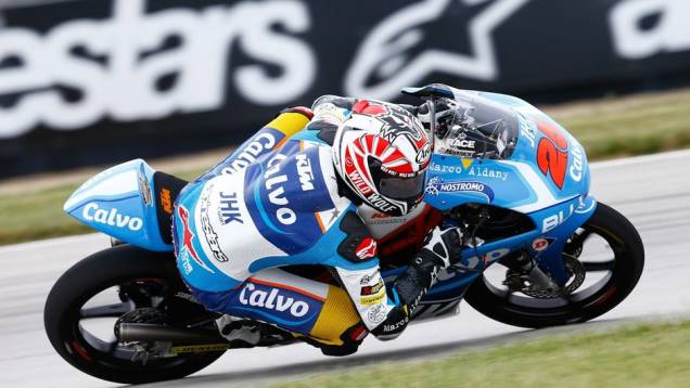 Por fim, na Moto3, Maverick Viñales (Team Calvo) liderou | <a href="https://quatrorodas.abril.com.br/moto/noticias/motogp-marquez-lidera-1-2-honda-sexta-feira-750256.shtml" rel="migration">Leia mais</a>