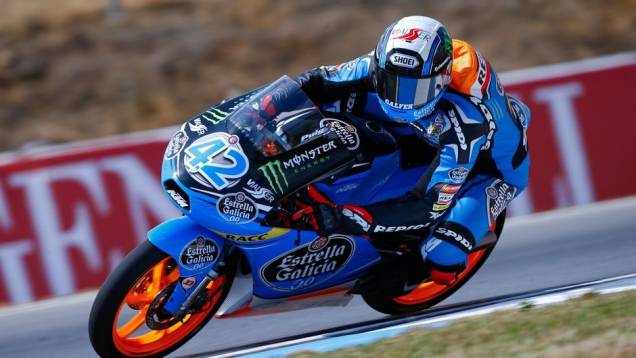 E, na Moto3, a posição de honra ficou com Alex Rins (Estrella Galicia 0,0) | <a href="https://quatrorodas.abril.com.br/moto/noticias/motogp-crutchlow-pole-brno-751184.shtml" rel="migration">Leia mais</a>