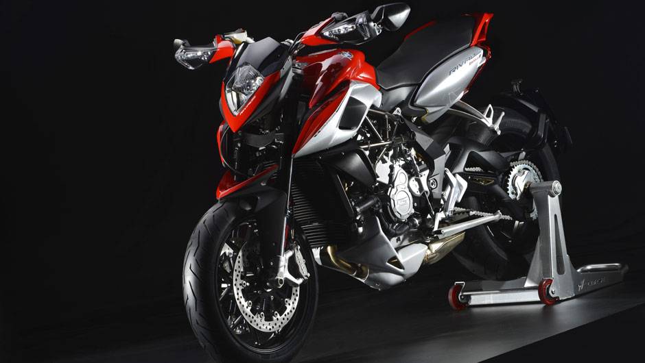 A nova Rivale 800 pesa apenas 170 kg | <a href="https://quatrorodas.abril.com.br/moto/noticias/mv-agusta-confirma-cinco-lancamentos-brasil-756002.shtml" rel="migration">Leia mais</a>
