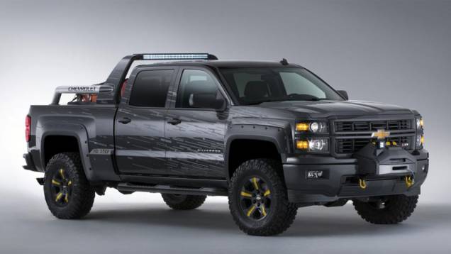 Chevrolet Silverado Black Ops Concept | <a href="https://quatrorodas.abril.com.br/noticias/fabricantes/chevrolet-mostra-conceitos-silverado-black-ops-volunteer-firefighter-texas-755573.shtml" rel="migration">Leia mais</a>