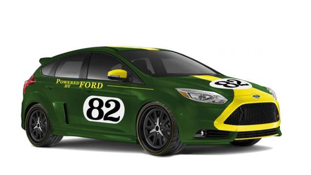 Green Filter USA Ford Focus ST | <a href="https://quatrorodas.abril.com.br/noticias/fabricantes/ford-mostrara-quatro-edicoes-focus-st-sema-show-757745.shtml" rel="migration">Leia mais</a>