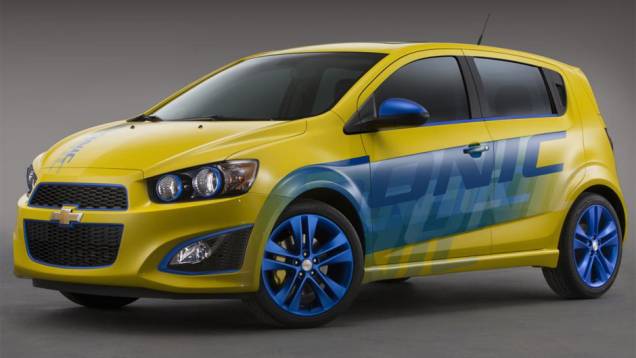 Chevrolet Performance Sonic RS | <a href="https://quatrorodas.abril.com.br/noticias/fabricantes/chevrolet-revela-novidades-sema-758421.shtml" rel="migration">Leia mais</a>