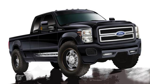 Ford F-250 Hulst Customs | <a href="https://quatrorodas.abril.com.br/noticias/fabricantes/ford-mostrara-picapes-sema-show-759058.shtml" rel="migration">Leia mais</a>